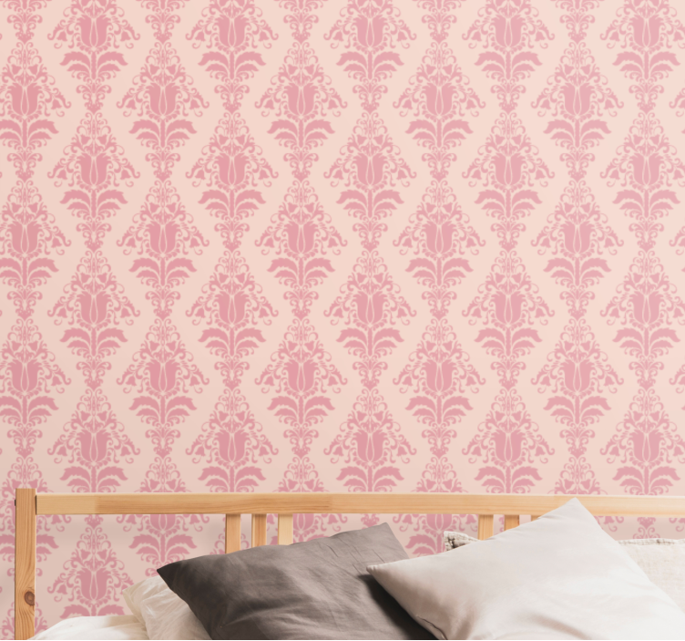 Papel tapiz floral elegantes motivos botánicos - TenVinilo