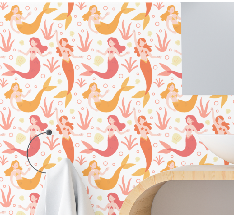 Papel tapiz mariposas bailarines del mar míticos - TenVinilo