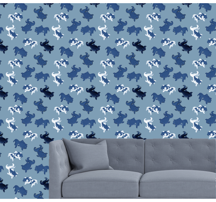 Papel tapiz perros caninos caprichosos - TenVinilo